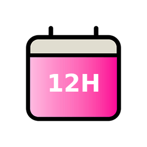 Entrega en 12 horas